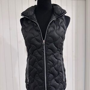 Black Quilted Women's Vest